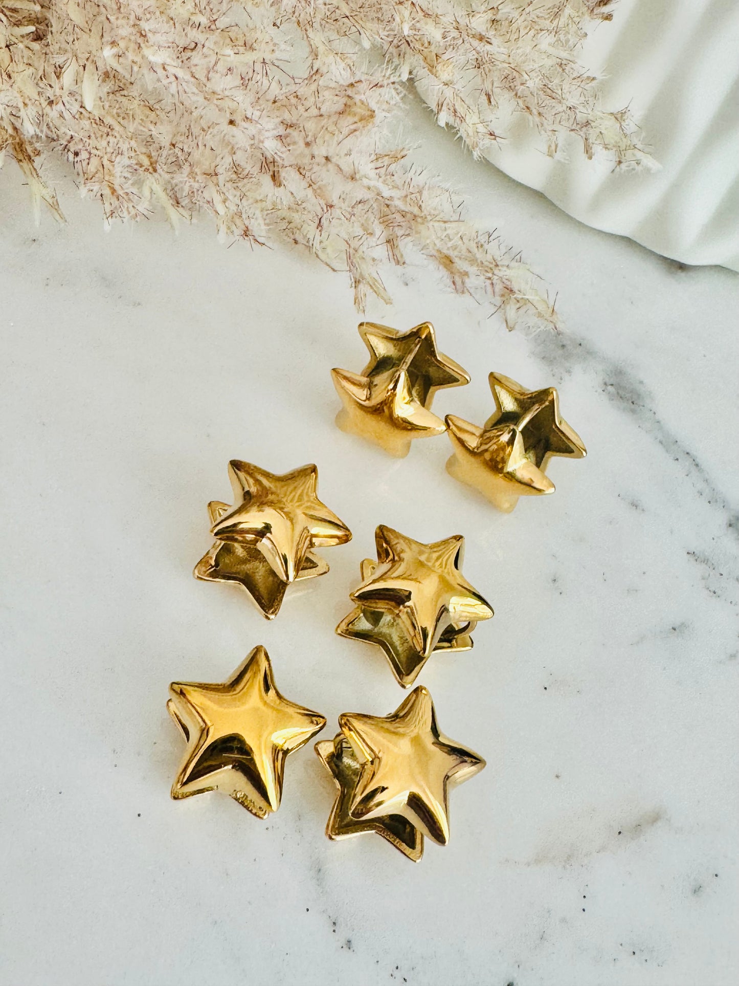 Star earrings