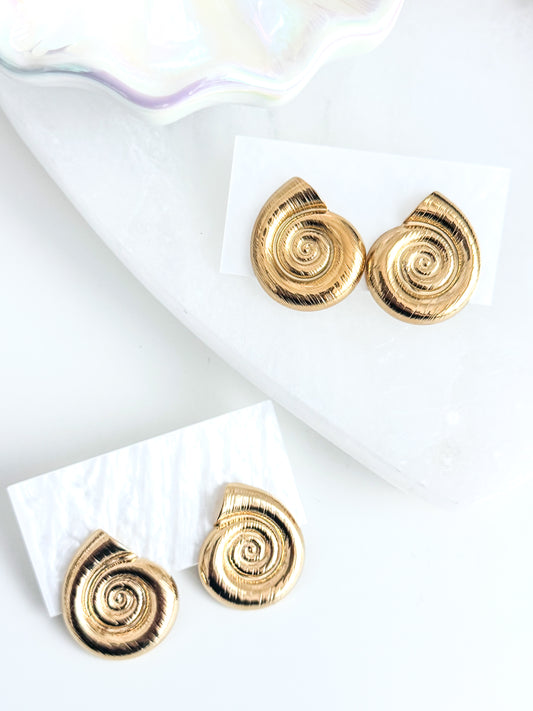 Caracol earrings